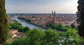 Verona de arriba imagen de archivo Verona de arriba imagen de archivo