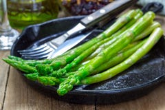 Vers gekookt aspergevoorgerecht Stock Foto Vers gekookt aspergevoorgerecht Stock Foto