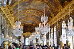 Versailles, Francja: Ogródy Versailles pałac blisko Paryż, Francja zdjęcie stock Versailles, Francja: Ogródy Versailles pałac blisko Paryż, Francja zdjęcie stock