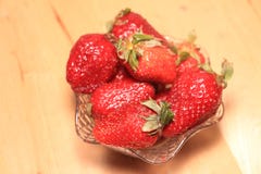 Verse aardbeien Stock Foto's Verse aardbeien Stock Foto's