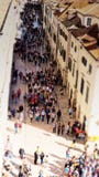 Crowded Placa Stradun in Old Town Dubrovnik royalty free stock photos Crowded Placa Stradun in Old Town Dubrovnik royalty free stock photos