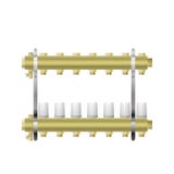 Verzamelleiding voor het verwarmen met servomotor royalty-vrije illustratie Verzamelleiding voor het verwarmen met servomotor royalty-vrije illustratie