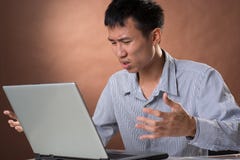 Verärgerter Geschäftsmann Lizenzfreies Stockbild Verärgerter Geschäftsmann Lizenzfreies Stockbild