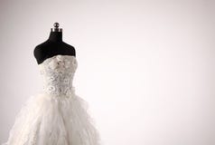 Vestido de casamento foto de stock royalty free Vestido de casamento foto de stock royalty free