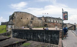 Vesting Castillo San Cristobal in Puerto Rico stock afbeeldingen Vesting Castillo San Cristobal in Puerto Rico stock afbeeldingen