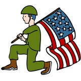 Veteran Soldier Stock Image Veteran Soldier Stock Image