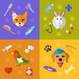 Veterinärikonen eingestellt Lizenzfreies Stockfoto Veterinärikonen eingestellt Lizenzfreies Stockfoto