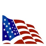 Vetor da bandeira americana ilustração do vetor Vetor da bandeira americana ilustração do vetor