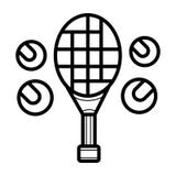 Vetor da bola de tênis ilustração do vetor Vetor da bola de tênis ilustração do vetor
