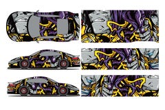 Vetor do projeto do envolt?rio do decalque do carro Projetos de compet?ncia do jogo do fundo da listra abstrata gr?fica para o ve ilustração do vetor Vetor do projeto do envolt?rio do decalque do carro Projetos de compet?ncia do jogo do fundo da listra abstrata gr?fica para o ve ilustração do vetor