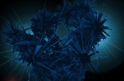 Vetro incrinato geometrico astratto | Crystal Smash Abstract illustrazione di stock Vetro incrinato geometrico astratto | Crystal Smash Abstract illustrazione di stock
