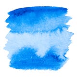 Vettore blu del fondo dell'estratto dell'acquerello illustrazione di stock Vettore blu del fondo dell'estratto dell'acquerello illustrazione di stock