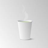 Vettore del vapore dell'acqua calda della tazza di Libro Bianco royalty illustrazione gratis Vettore del vapore dell'acqua calda della tazza di Libro Bianco royalty illustrazione gratis