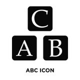 Vettore dell'icona di ABC isolato su fondo bianco, concetto di logo dell'ab illustrazione vettoriale Vettore dell'icona di ABC isolato su fondo bianco, concetto di logo dell'ab illustrazione vettoriale
