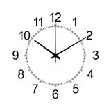 Vettore dell'orologio di parete illustrazione vettoriale Vettore dell'orologio di parete illustrazione vettoriale
