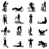 Vettore di forma fisica illustrazione vettoriale Vettore di forma fisica illustrazione vettoriale