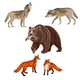 Vettore predatore delle bestie royalty illustrazione gratis Vettore predatore delle bestie royalty illustrazione gratis