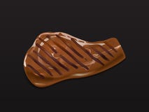 Vettore realistico fritto della bistecca 3d della carne del manzo royalty illustrazione gratis Vettore realistico fritto della bistecca 3d della carne del manzo royalty illustrazione gratis