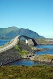Vew At Atlantic Road Bridge, Norway Stock Images Vew At Atlantic Road Bridge, Norway Stock Images