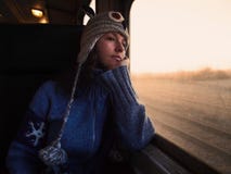 Viaggiando verso la luce fotografie stock libere da diritti Viaggiando verso la luce fotografie stock libere da diritti