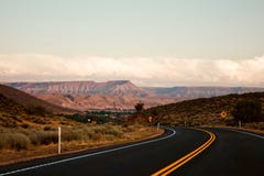 Viaje por carretera Utah los E.E.U.U. fotografía de archivo Viaje por carretera Utah los E.E.U.U. fotografía de archivo