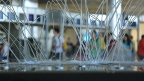 Viajeros del aeropuerto almacen de metraje de vídeo Viajeros del aeropuerto almacen de metraje de vídeo