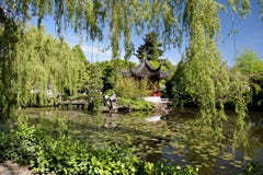 Vibrant Chinese Garden Stock Photography Vibrant Chinese Garden Stock Photography