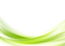 Vibrant green wavy vector design