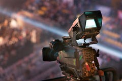 Video Camera In Concert Stock Image Video Camera In Concert Stock Image