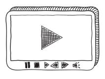 Video player doodle