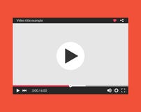 Screen Video Player Background Web Site Application Clipart And  Illustrations