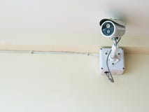 Videocamera di sicurezza domestica immagine stock libera da diritti Videocamera di sicurezza domestica immagine stock libera da diritti