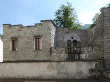 Vieille maison en Santa Maria Vigezzo, Italie photo libre de droits Vieille maison en Santa Maria Vigezzo, Italie photo libre de droits