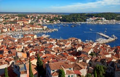 Vieille ville de Rovinj Images libres de droits Vieille ville de Rovinj Images libres de droits