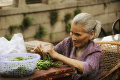 Vieja mujer china