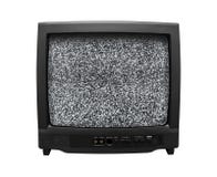 Viejo ruido retro de la TV imagen de archivo libre de regalías Viejo ruido retro de la TV imagen de archivo libre de regalías