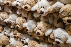 Viele Teddybären stockfoto Viele Teddybären stockfoto
