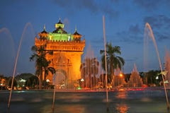 Vientiane Monument royalty free stock photos Vientiane Monument royalty free stock photos