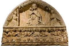 Vierge Marie et dernier dîner bari Pouilles ou la Puglia l'Italie photo libre de droits Vierge Marie et dernier dîner bari Pouilles ou la Puglia l'Italie photo libre de droits