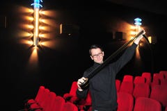 Vieux cinéma image stock Vieux cinéma image stock