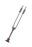 Vieux diapason d'isolement Photographie stock Vieux diapason d'isolement Photographie stock