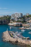 Vieux port et en centre ville Marina appelée à Antalya, Turquie photo stock Vieux port et en centre ville Marina appelée à Antalya, Turquie photo stock