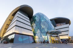 View of the architecture and buildings in Baku, in Azerbaijan. stock photography View of the architecture and buildings in Baku, in Azerbaijan. stock photography