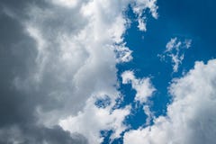 View of the clouds from the Adam Lookout. royalty free stock photo View of the clouds from the Adam Lookout. royalty free stock photo