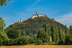 View of famous medieval castle Bezdez in Czech Republic stock photos View of famous medieval castle Bezdez in Czech Republic stock photos