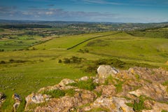 View From Crooks Peak Somerset Stock Photography