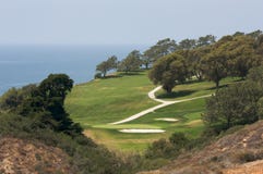 View From Torrey Pines Golf Course Stock Photo View From Torrey Pines Golf Course Stock Photo