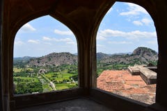 View of Gingee Fort