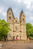 View at the Neuf Temple church in Metz - France Royalty Free Stock Images View at the Neuf Temple church in Metz - France Royalty Free Stock Images