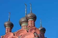 View Of Old Church In Yaroslavl Royalty Free Stock Photography